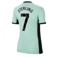 Chelsea Raheem Sterling #7 Replica Third Shirt Ladies 2023-24 Short Sleeve